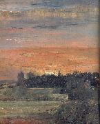 John Constable View towards the rectory oil painting picture wholesale